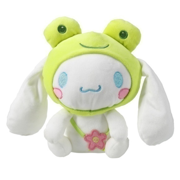 Hello Kitty : Green Easter Frog Cinnamoroll Plush | 9 IN” | NWT ✨ - Picture 1 of 4